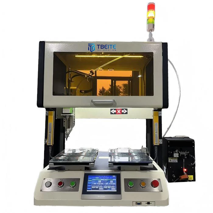 Máquina de chave de fenda automática de alimentação de parafuso de tiro de ar tipo gabinete